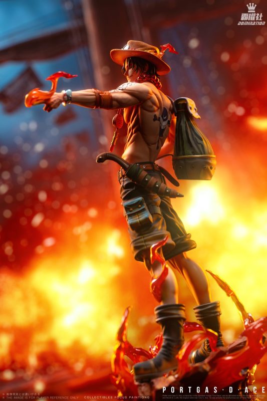 【Pre-order】Domination Studio POP OP Portgas D. Ace Resin Statue
