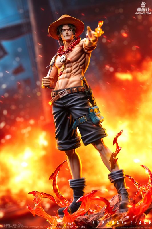 【Pre-order】Domination Studio POP OP Portgas D. Ace Resin Statue