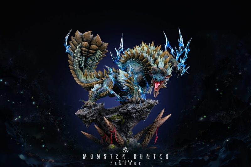 【Pre-order】Dragon Realm Studio Monster Hunter Zinogre & Stygian Zinogre Resin Statue