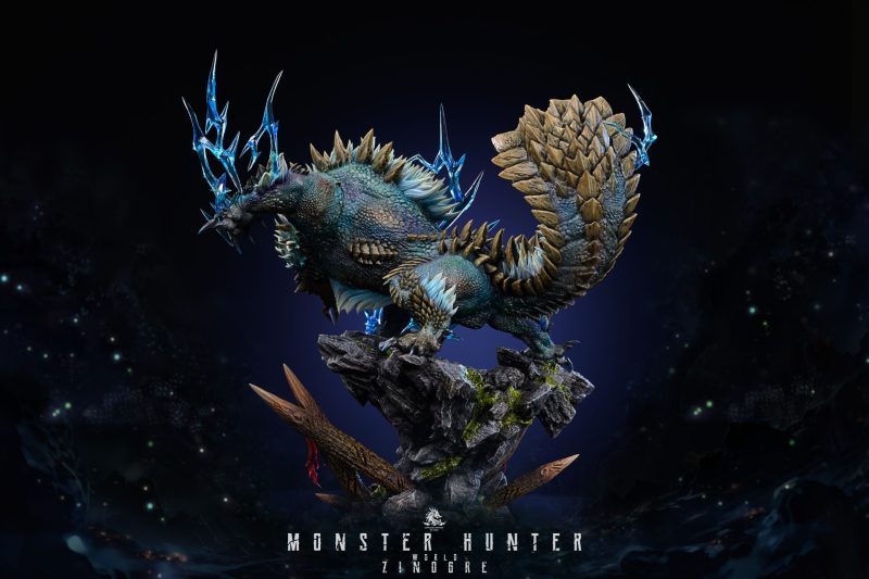 【Pre-order】Dragon Realm Studio Monster Hunter Zinogre & Stygian Zinogre Resin Statue