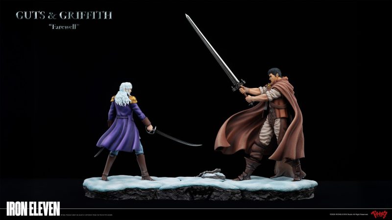 【Pre-order】Iron Eleven Studio 1/6 Scale Berserk Guts & Griffith Resin Statue