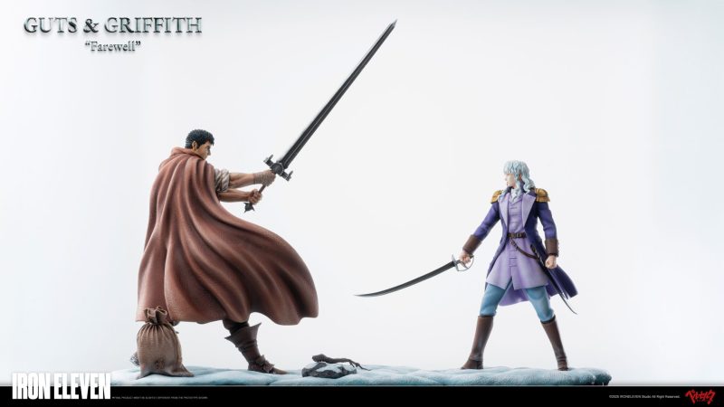 【Pre-order】Iron Eleven Studio 1/6 Scale Berserk Guts & Griffith Resin Statue