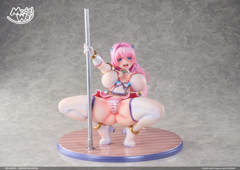 【Pre-order】ModelWay Studio Momoka Sakura Playful Angel Cheerleader Pink Ver. Original Works Resin Statue