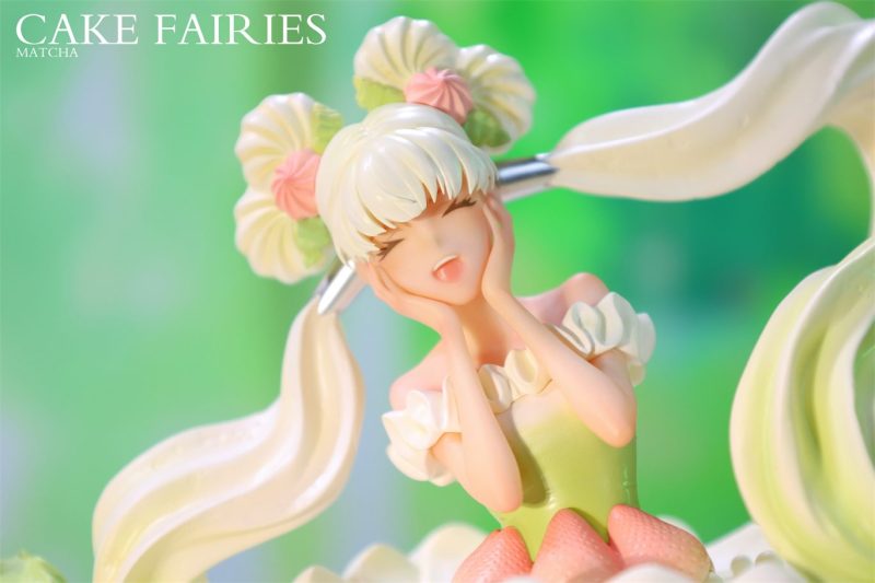 【Pre-order】WeArtDoing Studio Cake Fairies Strawberry & Matcha Resin Statue