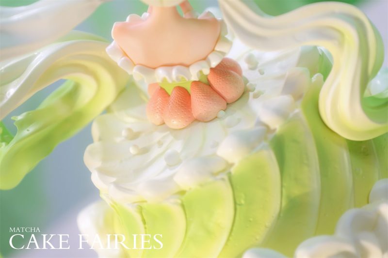 【Pre-order】WeArtDoing Studio Cake Fairies Strawberry & Matcha Resin Statue