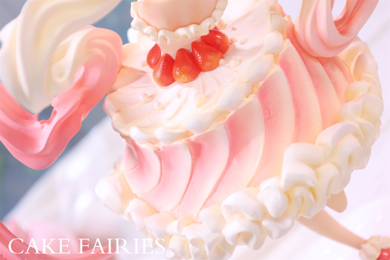 【Pre-order】WeArtDoing Studio Cake Fairies Strawberry & Matcha Resin Statue