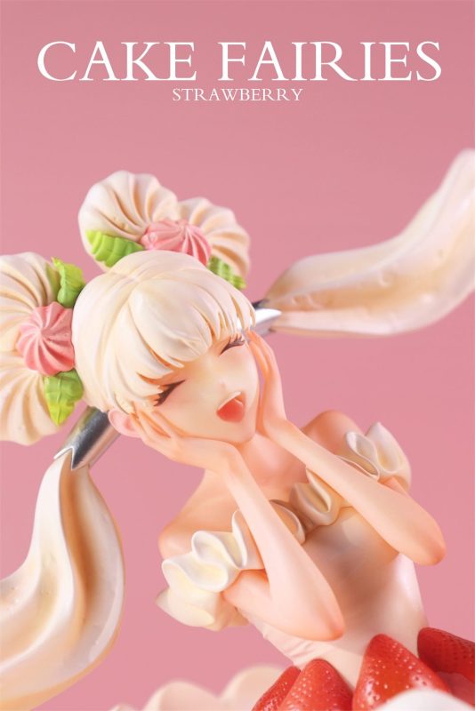 【Pre-order】WeArtDoing Studio Cake Fairies Strawberry & Matcha Resin Statue