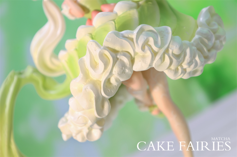 【Pre-order】WeArtDoing Studio Cake Fairies Strawberry & Matcha Resin Statue