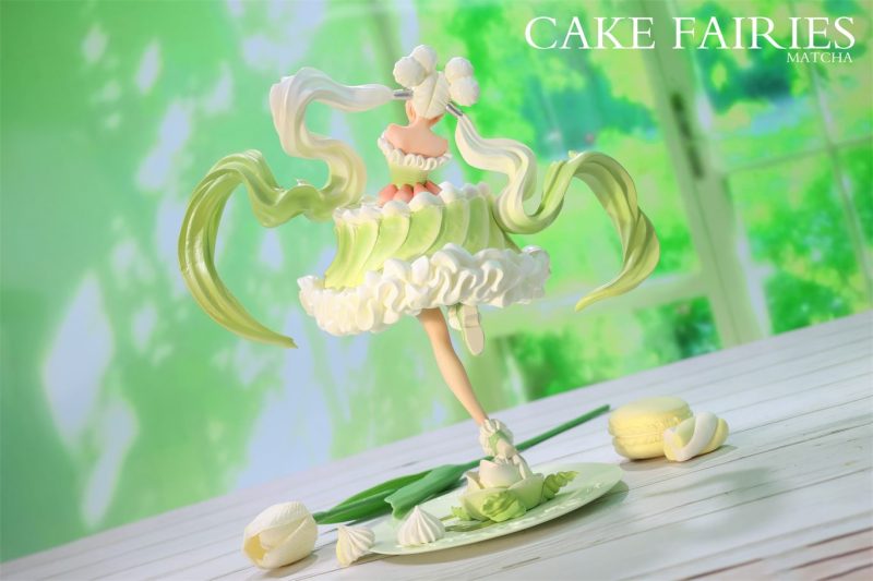 【Pre-order】WeArtDoing Studio Cake Fairies Strawberry & Matcha Resin Statue