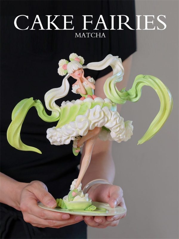 【Pre-order】WeArtDoing Studio Cake Fairies Strawberry & Matcha Resin Statue