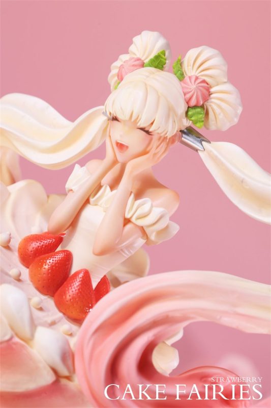 【Pre-order】WeArtDoing Studio Cake Fairies Strawberry & Matcha Resin Statue