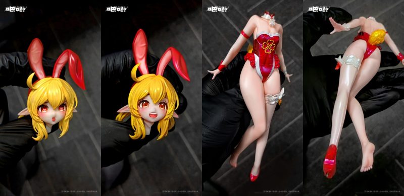 【Pre-order】Ba Ji Studio 1/6 Scale Bunny Series Nahida & Klee Resin Statue