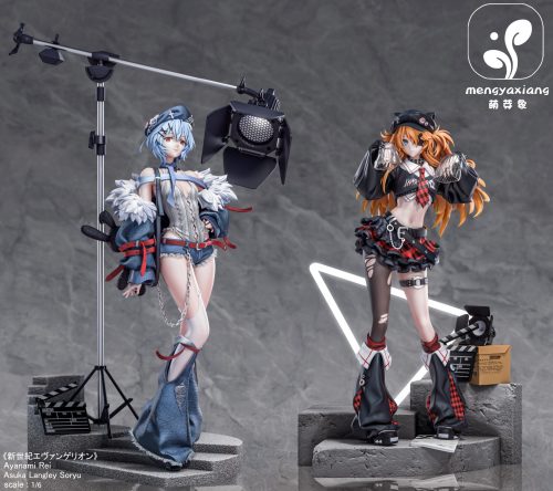 【Pre-order】MengYaXiang Studio 1/6 Scale Soryu Asuka Langley & Ayanami Rei Resin Statue