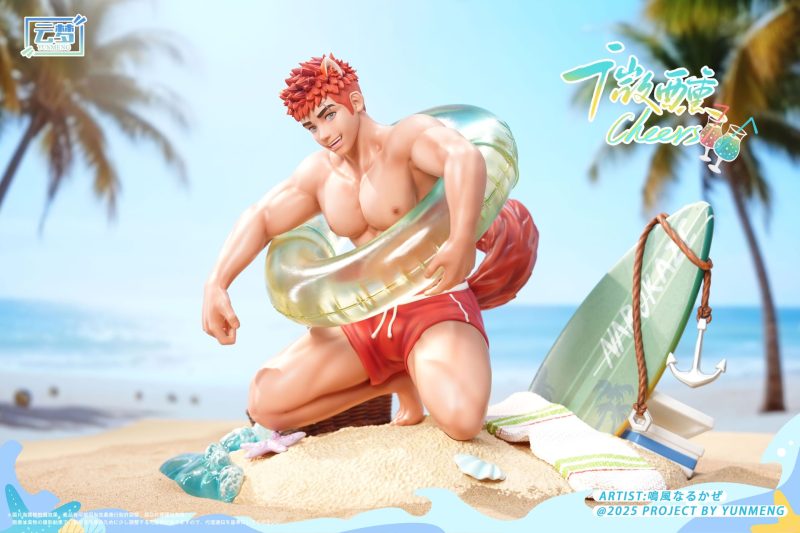 【Pre-order】YUNMENG Studio 1/6 Scale Wasabi to soak up the sun, sand, sea and cacti Original LICENSED Resin Statue