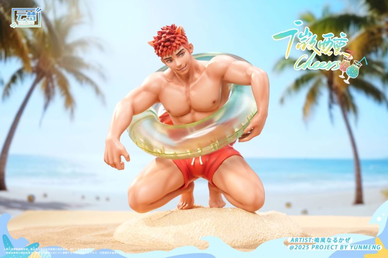 【Pre-order】YUNMENG Studio 1/6 Scale Wasabi to soak up the sun, sand, sea and cacti Original LICENSED Resin Statue