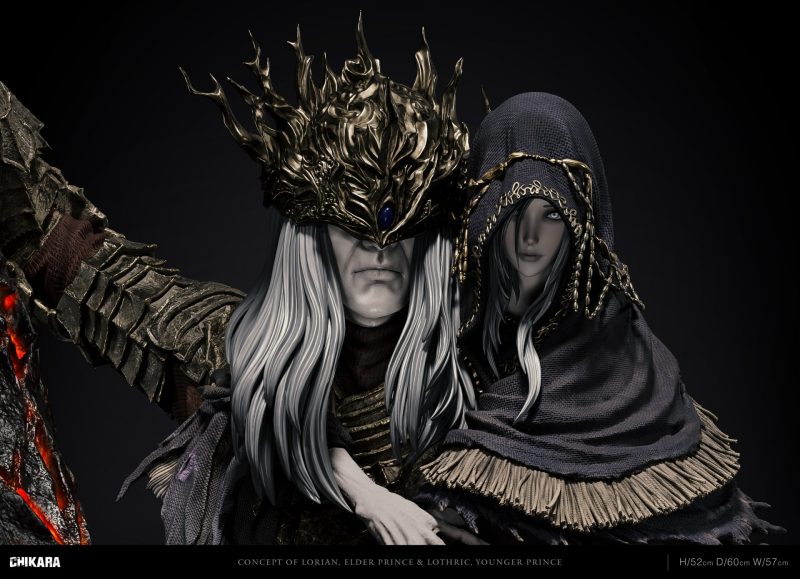 【Pre-order】CHIKARA Studio 1/4 Scale Dark Souls Lorian Elder Prince & Lothric Younger Prince Statue Resin