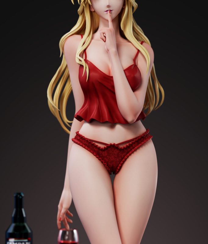 【Pre-order】Strange Thief Studio 1/6 Scale Detective Conan Vermouth in Pajamas Resin Statue