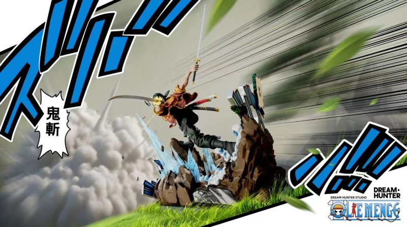 【Pre-order】Dream Hunter Studio OP Roronoa Zoro & Sanji Resin Statue