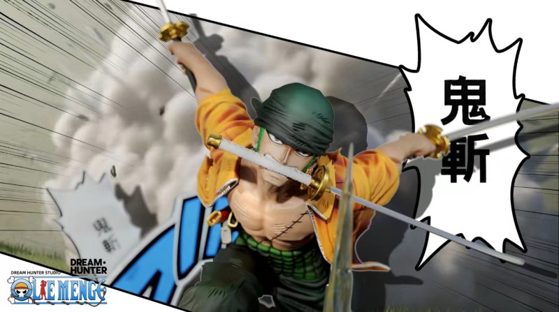 【Pre-order】Dream Hunter Studio OP Roronoa Zoro & Sanji Resin Statue