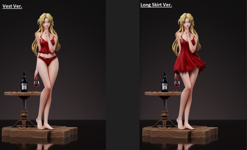 【Pre-order】Strange Thief Studio 1/6 Scale Detective Conan Vermouth in Pajamas Resin Statue