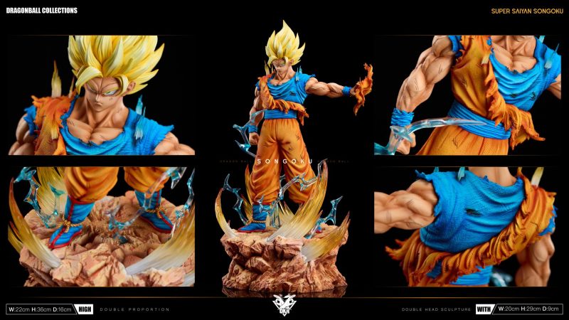 【Pre-order】OKR Studio DBZ Super Saiyan 2 Son Goku Resin Statue