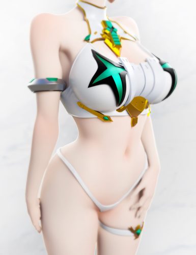 【Pre-order】SY Studio 1/6 Scale Xenoblade Mythra & Pyra Resonance Resin Statue