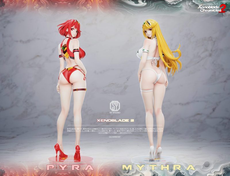 【Pre-order】SY Studio 1/6 Scale Xenoblade Mythra & Pyra Resonance Resin Statue