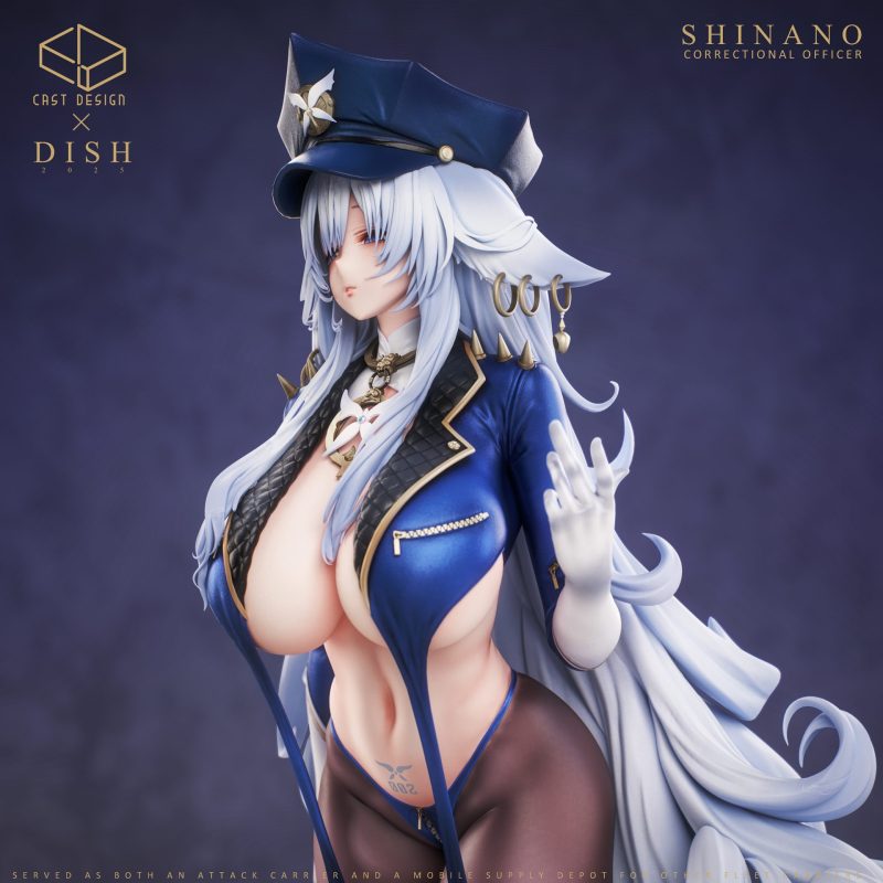 【Pre-order】Cast Design Studio 1/6 & 1/4 Scale No.5 Twin Police Sisters Shinano Resin Statue