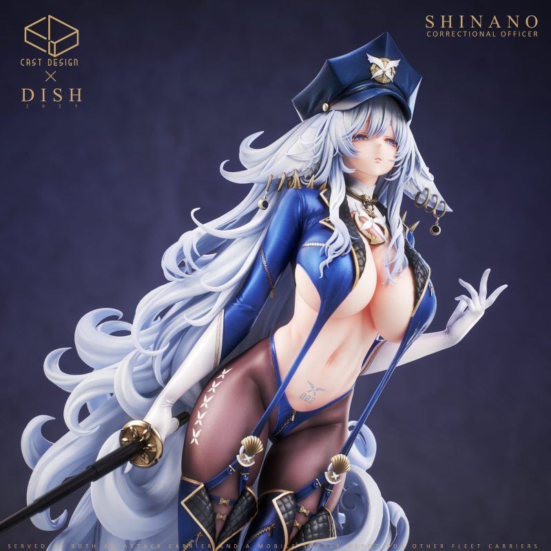 【Pre-order】Cast Design Studio 1/6 & 1/4 Scale No.5 Twin Police Sisters Shinano Resin Statue