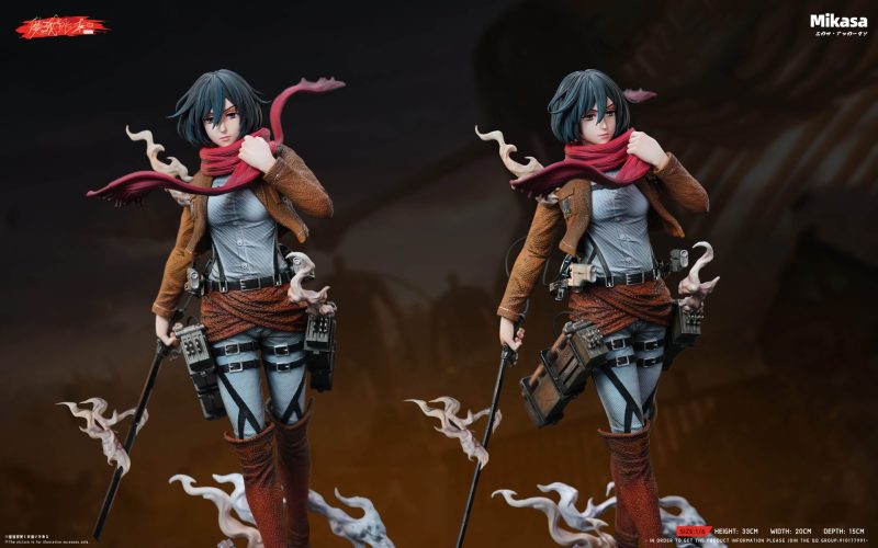 【Pre-order】MagicBook Studio AOT Mikasa Ackerman Resin Statue