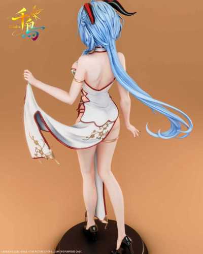 【Pre-order】Qian Niao Studio 1/1 & 1/6 Scale Cheongsam Ganyu Resin Statue