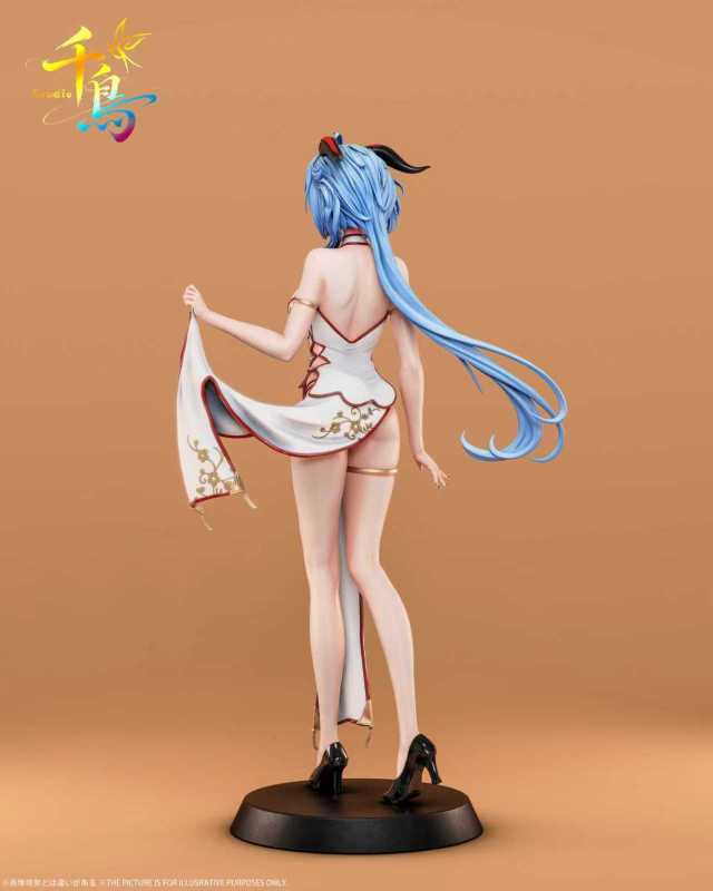 【Pre-order】Qian Niao Studio 1/1 & 1/6 Scale Cheongsam Ganyu Resin Statue