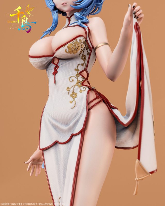 【Pre-order】Qian Niao Studio 1/1 & 1/6 Scale Cheongsam Ganyu Resin Statue