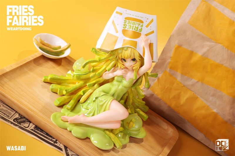 【Pre-order】WeArtDoing Studio Sleeping Beauty Fries Girl Statue Resin