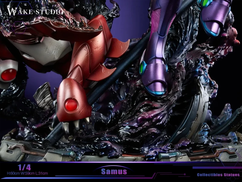【Pre-order】Wake Studio 1/4 Scale Metroid Samus Aran Resin Statue