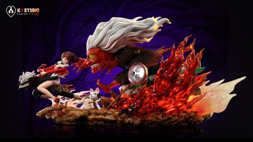【Pre-order】K9 Studio 1/6 Scale Takakura Ken Momo Ayase Turbo Granny Chase Resin Statue
