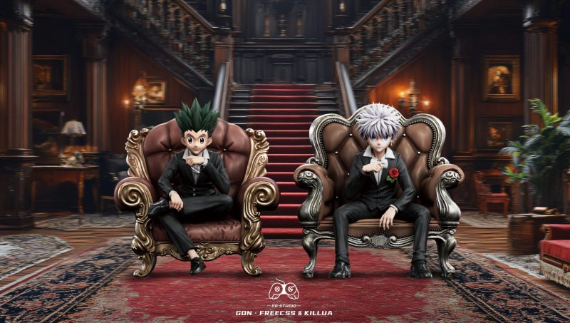 【Pre-order】PG Studio Gown Freecess & Killuwa Zoldyck Sofa Resin Statue