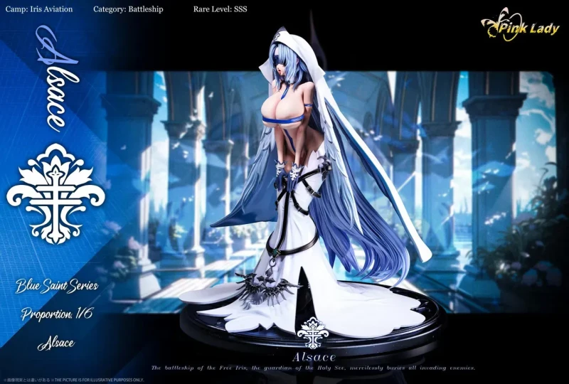 【Pre-order】Pink Lady Studio 1/4 Scale Alsace Resin Statue