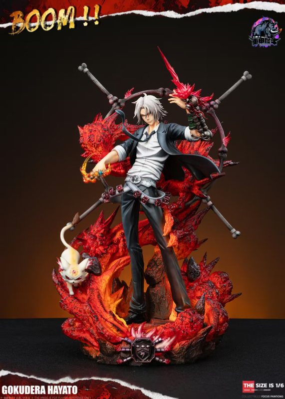 【Pre-order】Rhinoceros Studio 1/6 Scale Gokudera Hayato Resin Statue