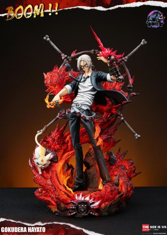 【Pre-order】Rhinoceros Studio 1/6 Scale Gokudera Hayato Resin Statue