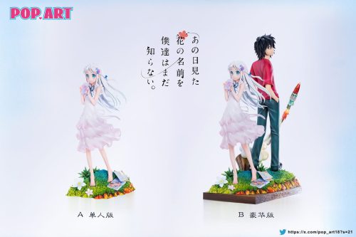 【Pre-order】POP Art Studio 1/6 Scale Menma & Jintan Resin Statue