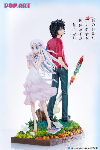 【Pre-order】POP Art Studio 1/6 Scale Menma & Jintan Resin Statue