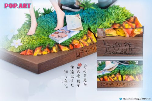 【Pre-order】POP Art Studio 1/6 Scale Menma & Jintan Resin Statue