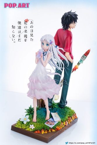 【Pre-order】POP Art Studio 1/6 Scale Menma & Jintan Resin Statue
