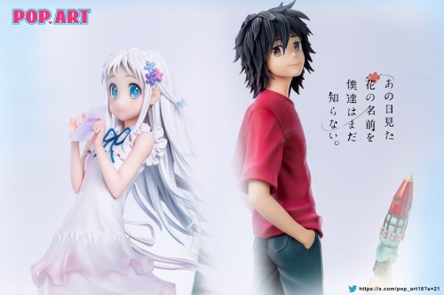 【Pre-order】POP Art Studio 1/6 Scale Menma & Jintan Resin Statue
