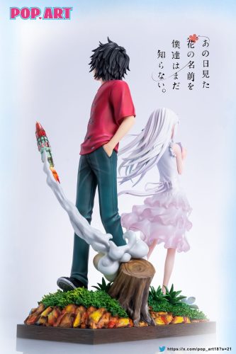 【Pre-order】POP Art Studio 1/6 Scale Menma & Jintan Resin Statue