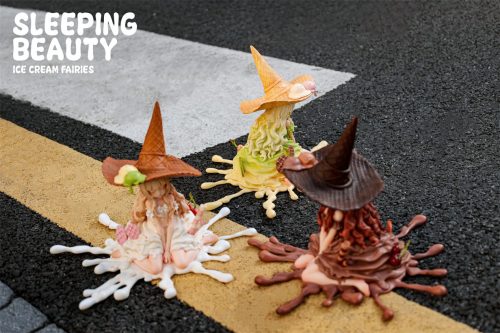 【Pre-order】WeArtDoing Studio Sleeping Beauty Ice Cream Fairies LICENSED Resin Statue