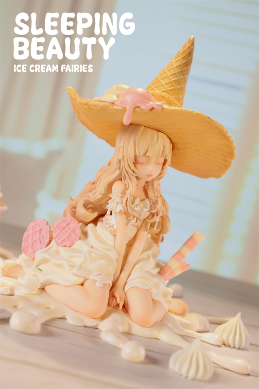 【Pre-order】WeArtDoing Studio Sleeping Beauty Ice Cream Fairies LICENSED Resin Statue