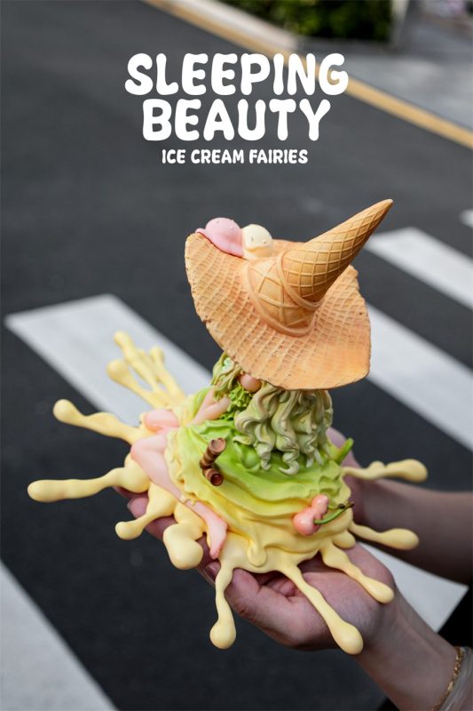 【Pre-order】WeArtDoing Studio Sleeping Beauty Ice Cream Fairies LICENSED Resin Statue