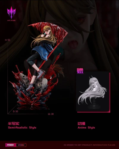 【Pre-order】Lync Studio 1/4 Scale Power Resin Statue